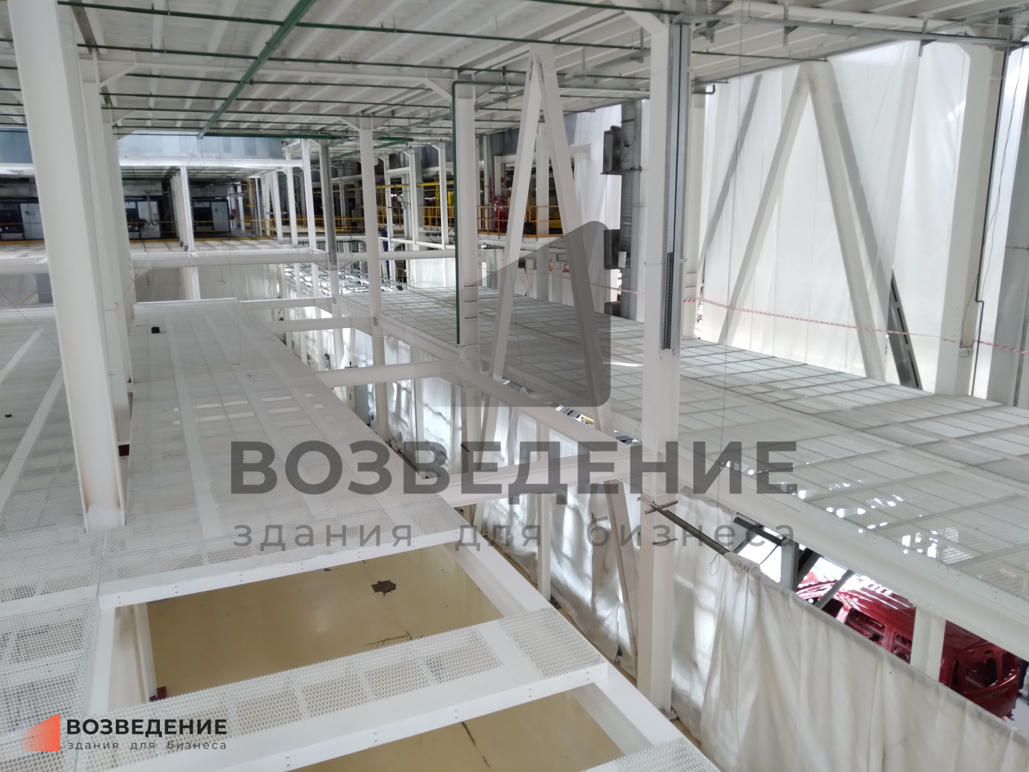 Линия окраски «BI-TONE» на АВТОВАЗе — монтаж металлоконструкций 360 тонн под оборудование в стеснённых условиях режимного объекта